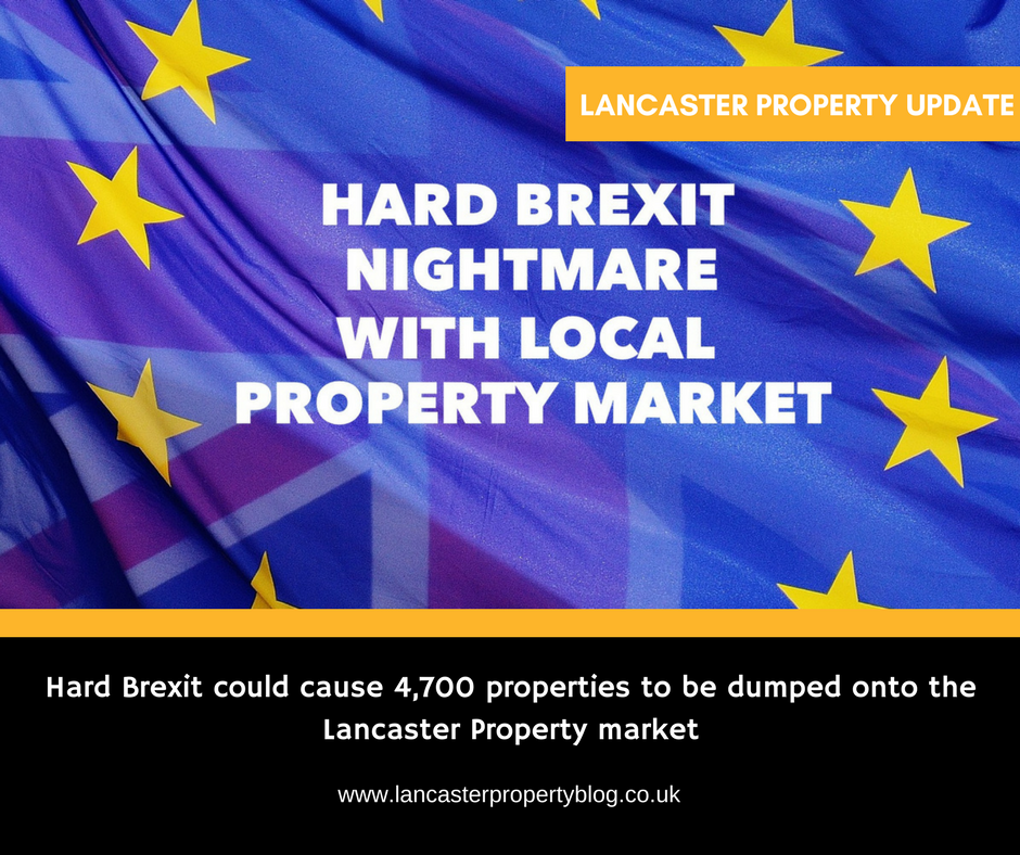Hard Brexit could cause 4,700 properties to be dumped onto the Lancaster Property market