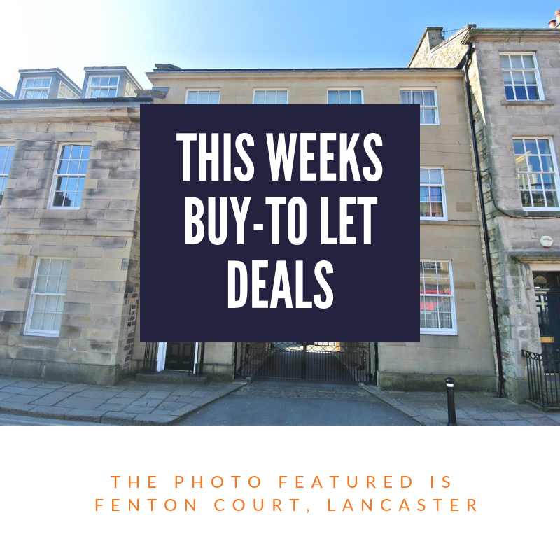 This weeks buy to ler deals in Lancaster