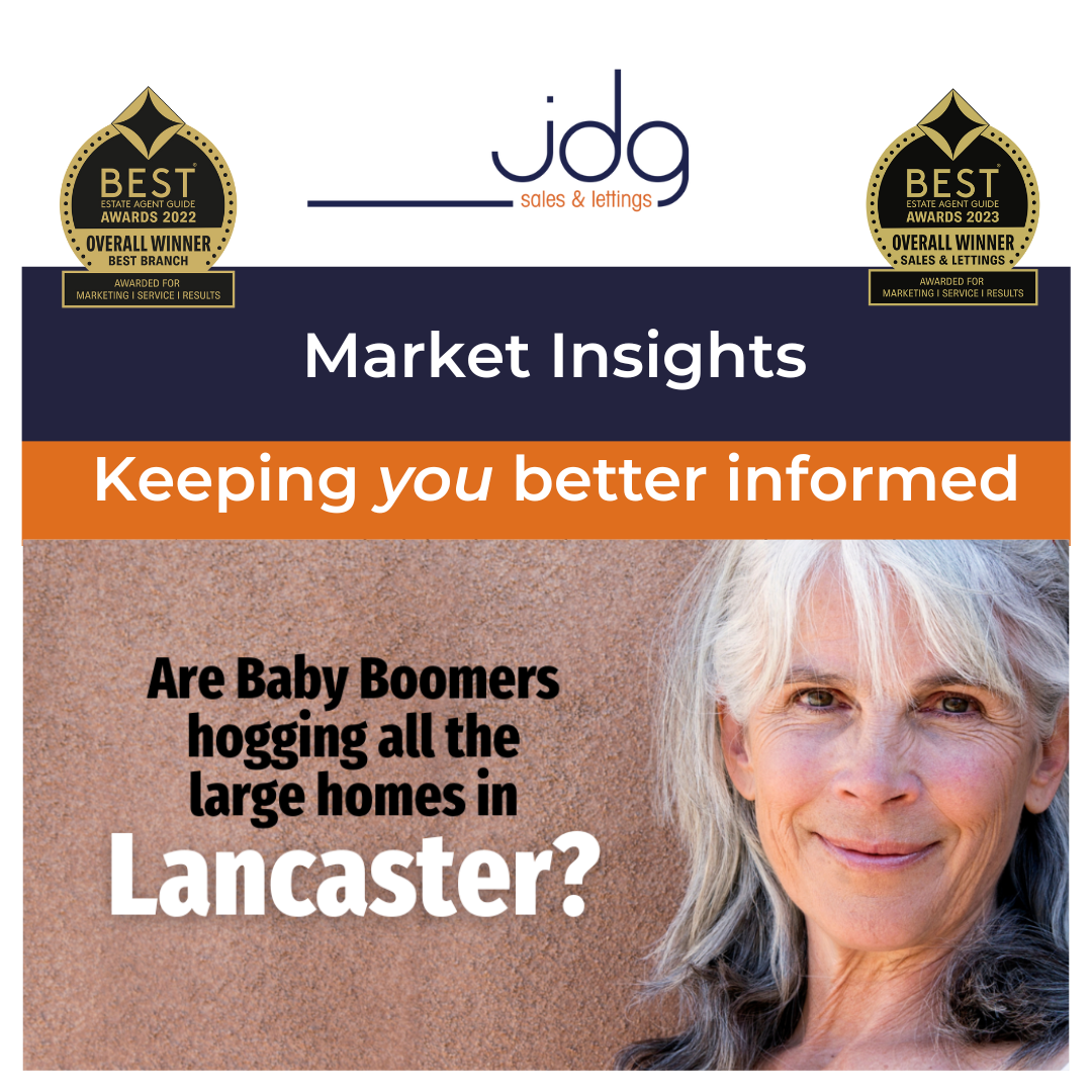Lancaster Baby Boomers and their 1,812 Spare ‘Spare’ Bedrooms