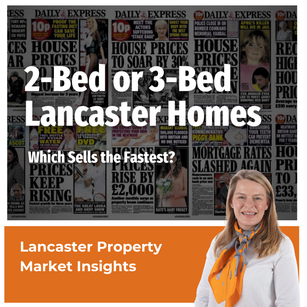 2 or 3 bed homes - which sells faster in lancaster?